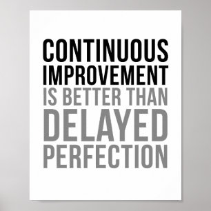 Continuous Improvement Is Better Than Delayed Poster
