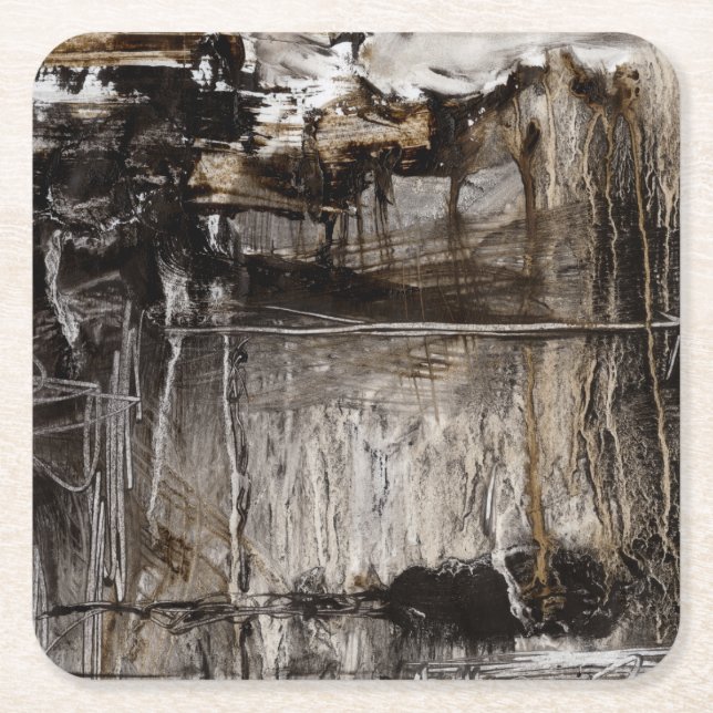 Continuum II Underlägg Papper Kvadrat (Framsidan)