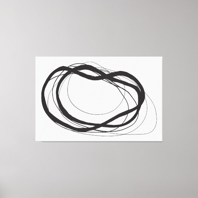 Continuum-Vågrät Canvastryck (Framsida)