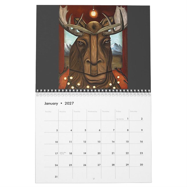 contortionist 2011 kalender (Jan 2027)