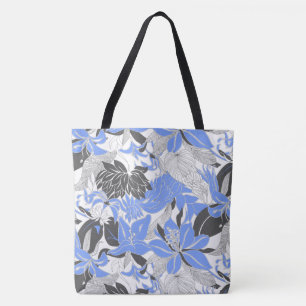 Contour Hawaii Tropical Lily och Protea Beach Bag Tygkasse