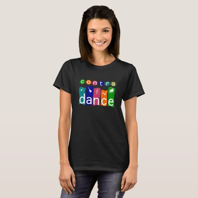Contra dans 0218 tee shirt (Hel framsida)