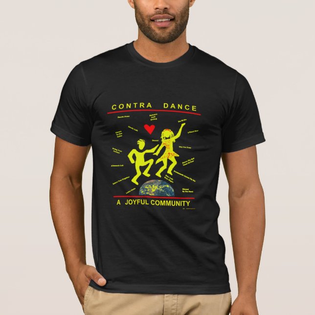 Contra dansgåvor tee (Framsida)