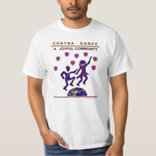 Contra dansglädje tee shirt