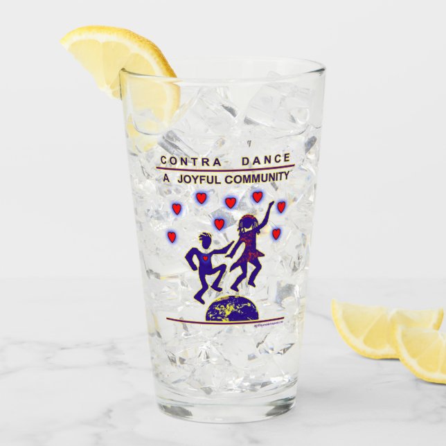 Contra dansölexponeringsglas glaskopp (Framsida Ice)