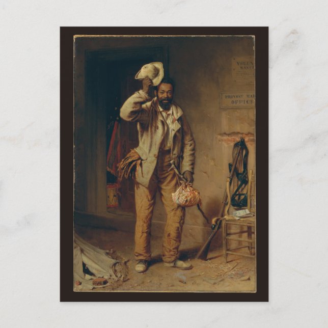 Contraband, Wood - Civil Krig African American Vykort (Framsida)