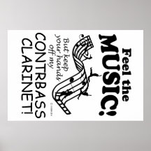 Contrabass Clarinet känner musiken