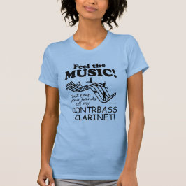 Contrabass Clarinet känner musiken T Shirt