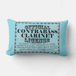 Contrabass Clarinet License Lumbarkudde
