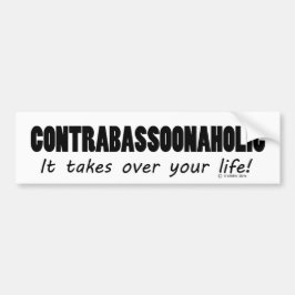 Contrabassoonahol Life Bildekal