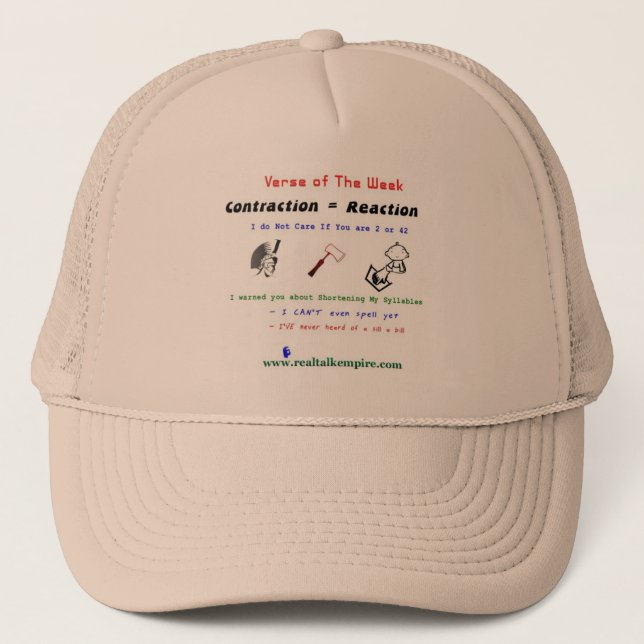 contraction - hatt truckerkeps (Framsida)