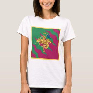 Contrada del Drago (Dragon) Palio di Siena T Shirt