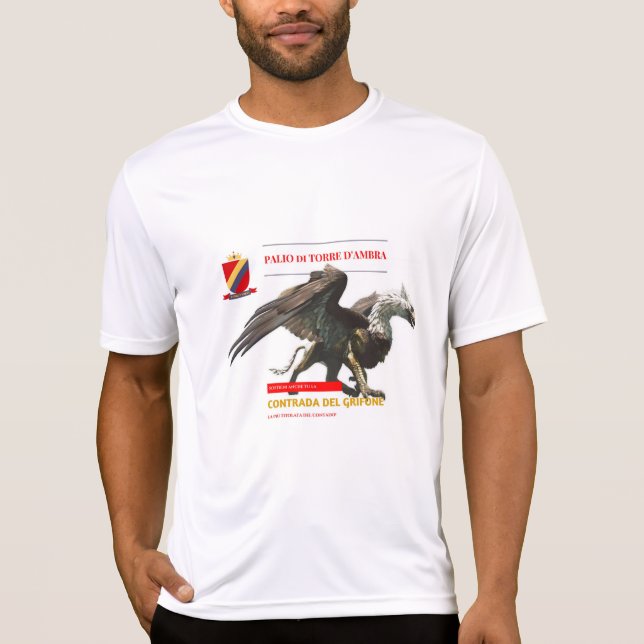 Contrada del Grifone T Shirt (Framsida)