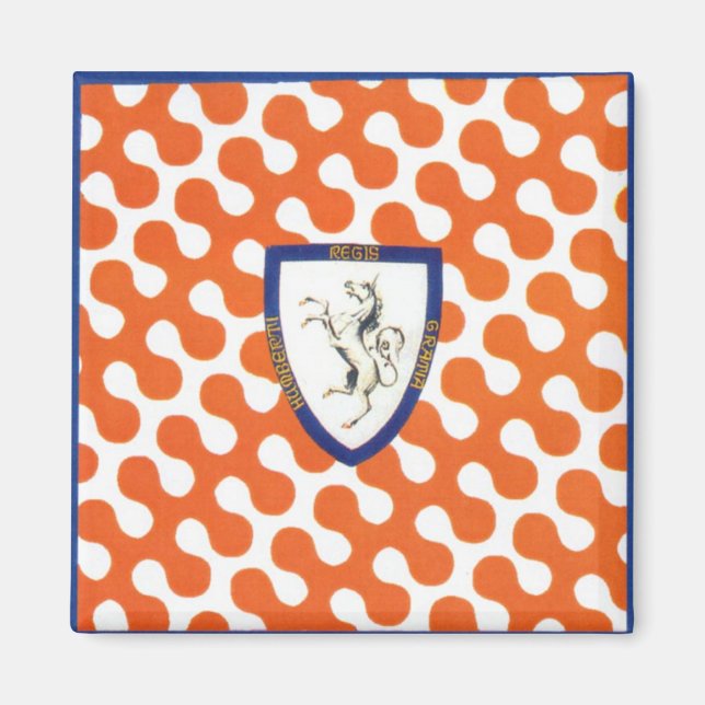 Contrada del Leocorno (Unicorn) Palio Magnet (Framsidan)