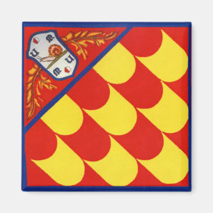 Contrada della Chiocciola (Snigel) Palio Magnet