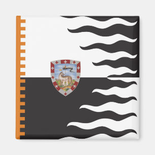 Contrada della Lupa (hon-Varg) Palio di Siena Magnet