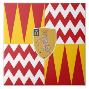 Contrada di Valdimontone (Ram-dalen) Kakelplatta