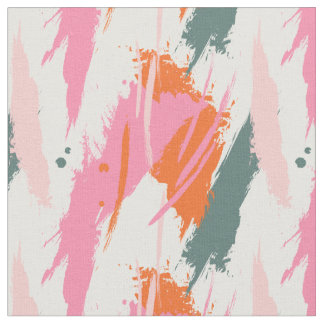 Contrast brush strokes pink green red  tyg