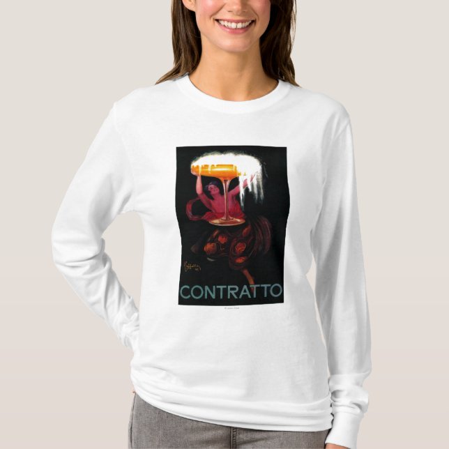 Contratto vintage PosterEurope T-shirt (Framsida)
