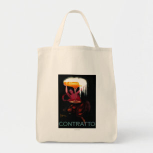 Contratto vintage PosterEurope Tygkasse
