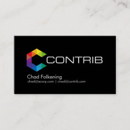 Contrib visitkortar visitkort