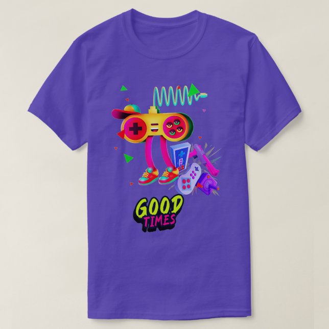 Control all the Things Video Game Controller -giga T Shirt (Design framsida)