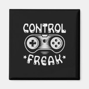 Control Freak - Lustigt spelvideospel Magnet
