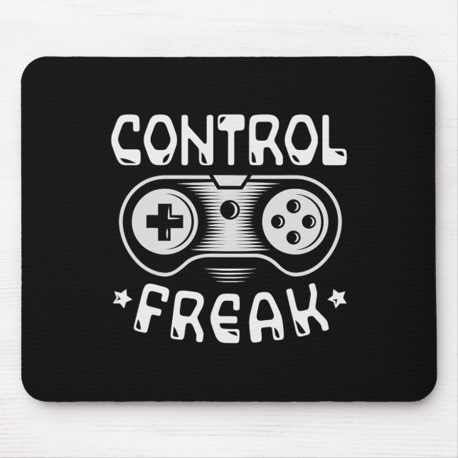 Control Freak - Lustigt spelvideospel Musmatta (Framsidan)