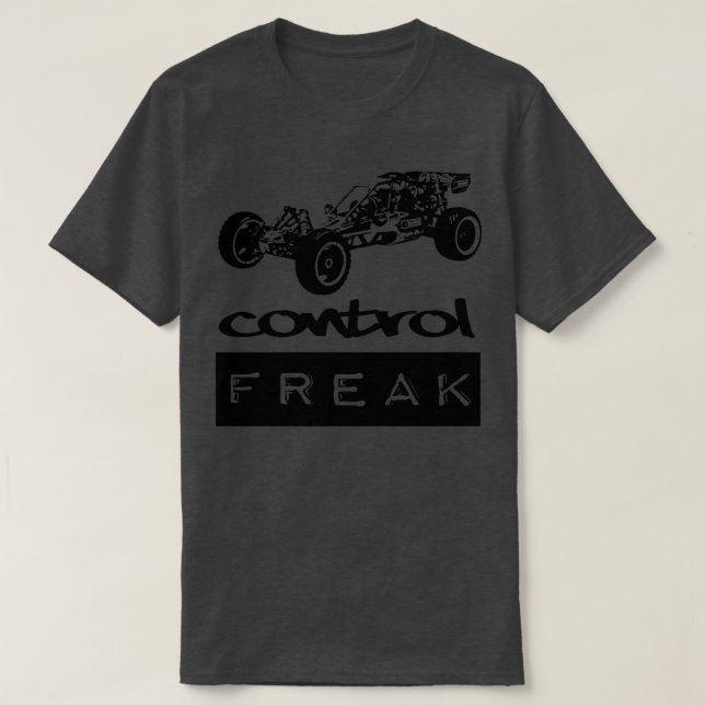 Control Freak RC Baja Buggy T Shirt (Design framsida)