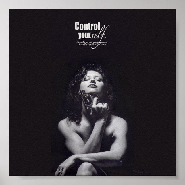 "Control YourSelf" Poster av Juliet (Framsidan)