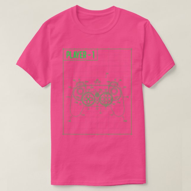 Controller Tee Video Game Controller  (Design framsida)