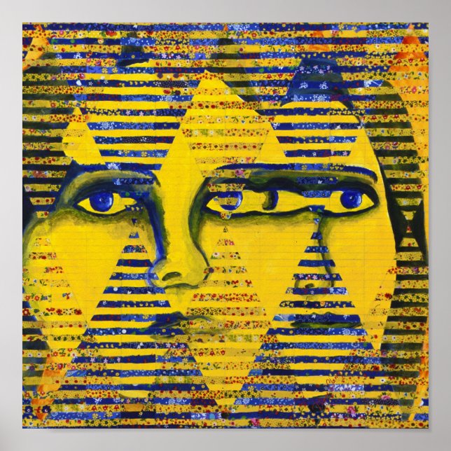 ConUnderum II - Golden & Sapphire Goddess Poster (Framsidan)