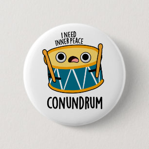 Conundrum Funny Drummer Drum Pun Knapp