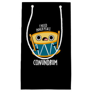 Conunum Funny Drummer Drum Pun Mörk BG