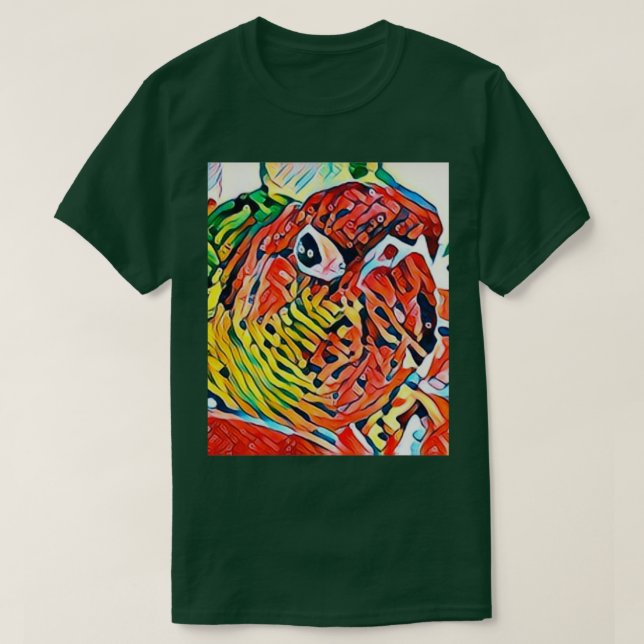 Conure design Parrot Parakeet Parrot älskare Kärle T Shirt (Design framsida)