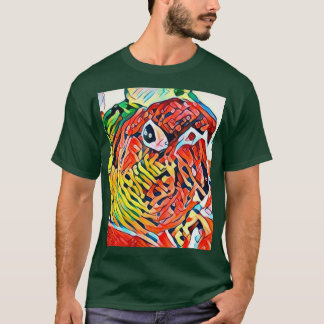 Conure design Parrot Parakeet Parrot älskare Kärle T Shirt