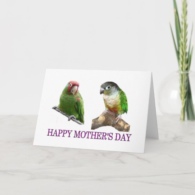 Conure Mors dag Kort (Framsida)
