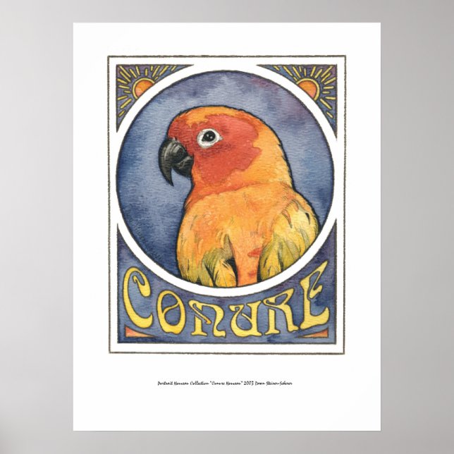Conure Nouveau Poster (Framsidan)