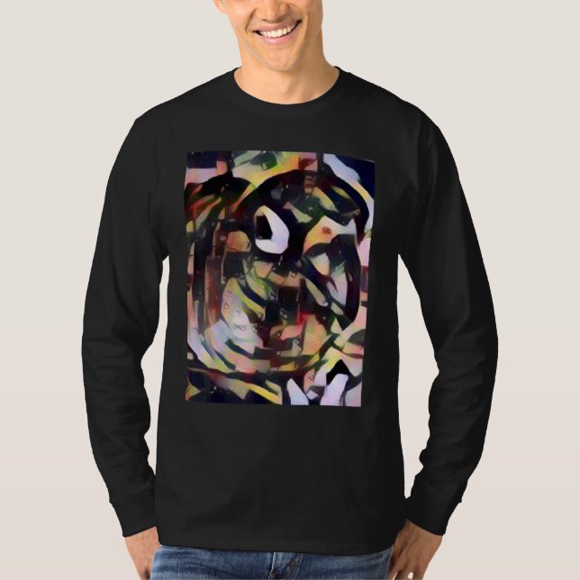 Conure Papegoja Fågel Grön Kind Kärlek För Fåglar  T Shirt (Framsida)