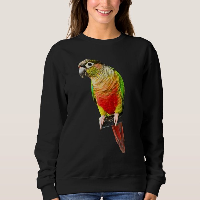 Conure Parrot Bird Green cheek Love for birds T Shirt (Framsida)
