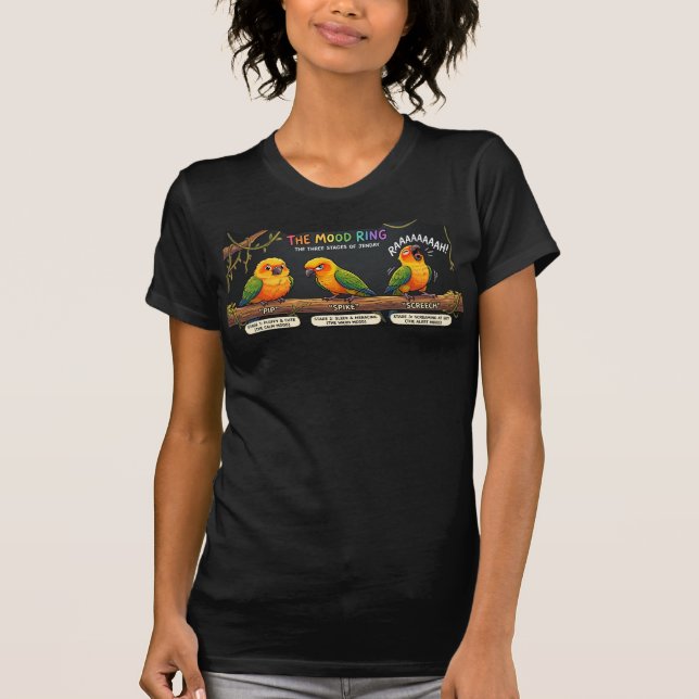 Conure stämningsring t shirt (Framsida)