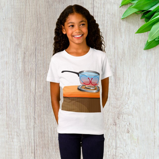 Convection Currents Girls T-Shirt (Skapare uppladdad)