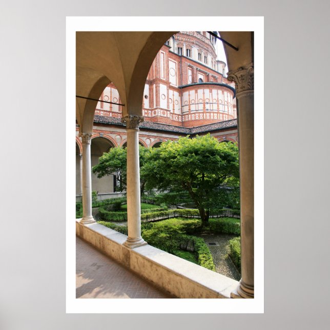 Convent Courtyard Poster (Framsidan)