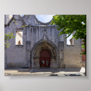 Convento do Carmo i Lissabon Poster