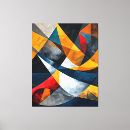 Converging Arcs of Quiet Momentum Canvastryck