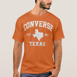 Converse Texas TX vintage State Athletic stil T Shirt