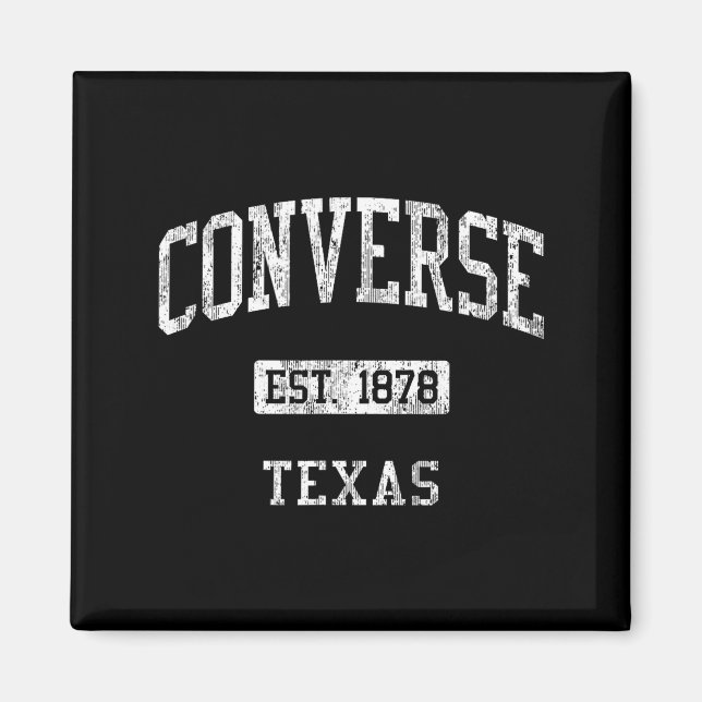Converse Tx J04 Vintage Athletic Srts Design  Magnet (Framsidan)