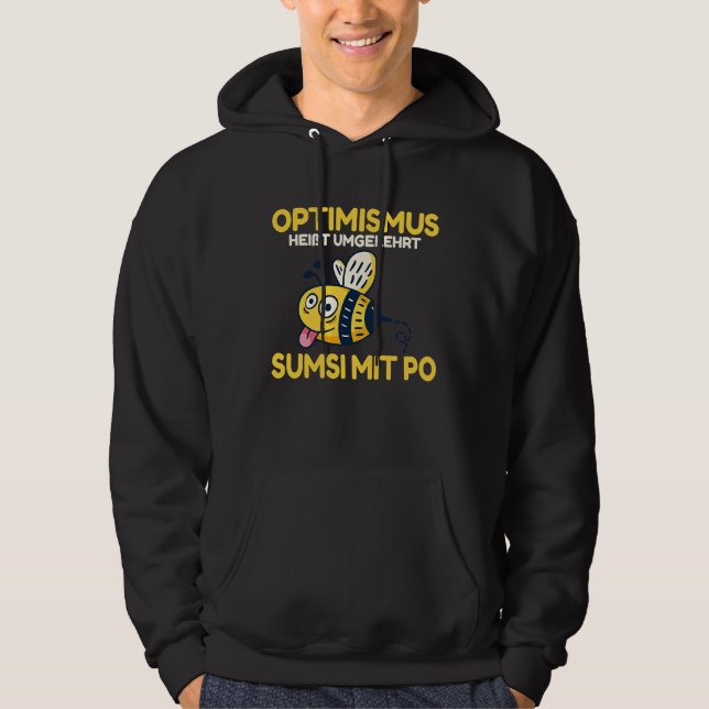Conversely, backprint optimism means Sumsi with Po Hoodie (Framsida)