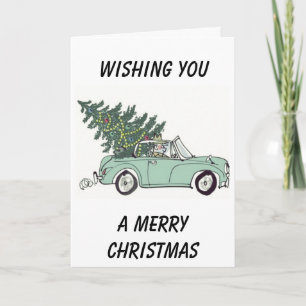 CONVERTIBEL STIL "GLAD JUL" HELGKORT