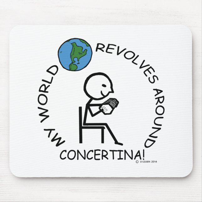Convertina-World Revolves runt Musmatta (Framsidan)